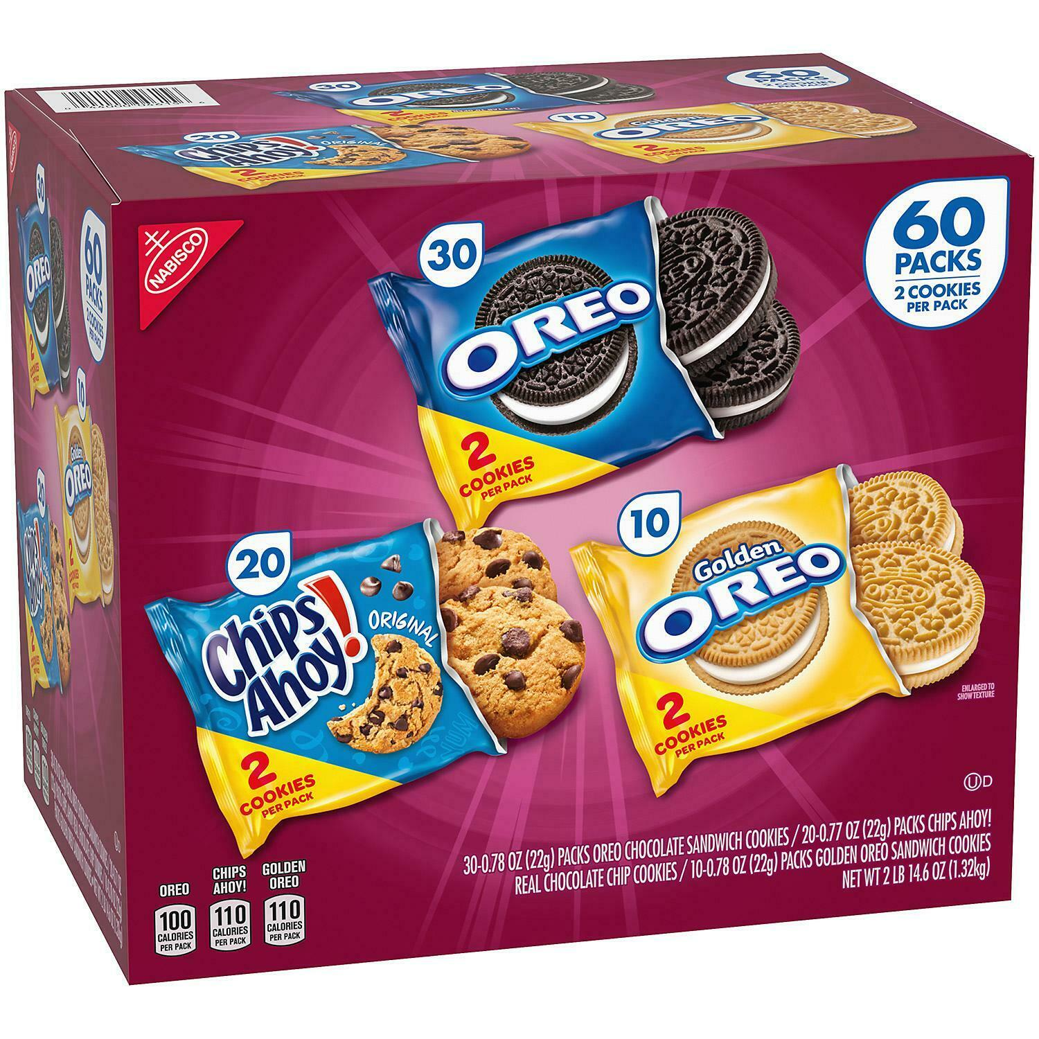 Nabisco Cookie Variety Pack (60 ct.)