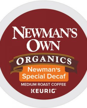 Newman's Own Organics Special Decaf Coffee, Keurig K-Cup Pod, Medium Roast, 96ct