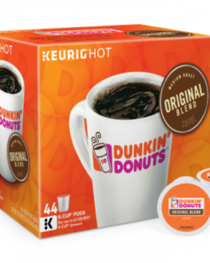 Keurig Hot K-Cups 44-Count Dunkin' Donuts Original Blend Coffee Capsules Pods