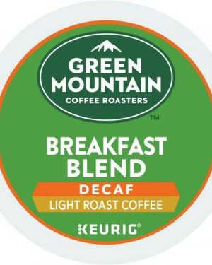 Green Mountain Coffee Breakfast Blend Decaf, Keurig K-Cup Pod, Light Roast, 96ct