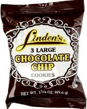 New Lindens Cookies 18 packs of 3 -Butter Crunch-Chocolate Chip-Fudge Chip